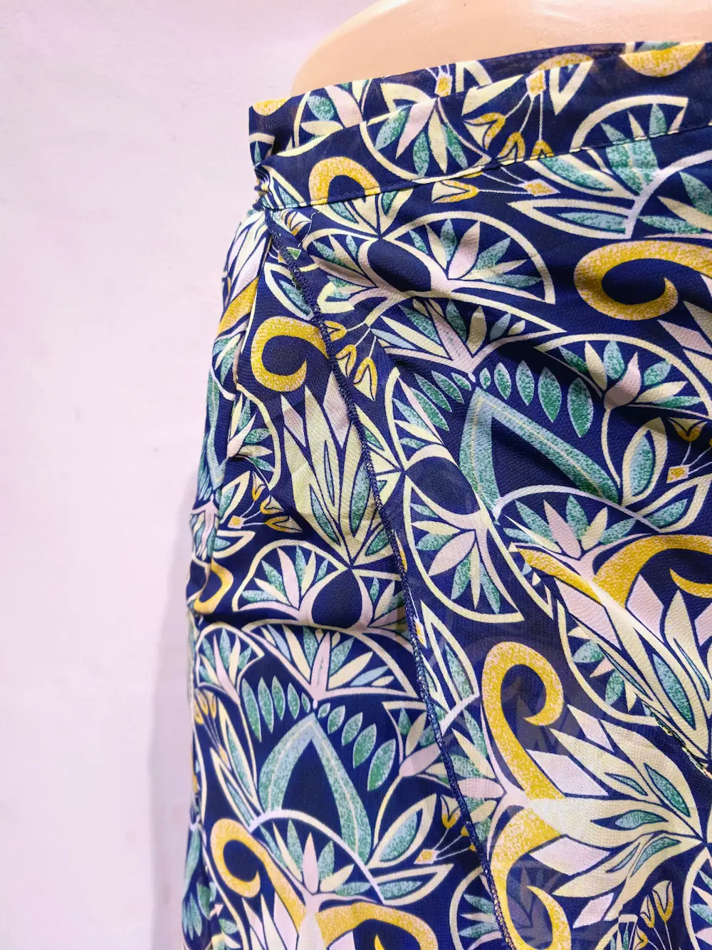 Art Deco Mirage Skirt - Cotton Bottoms available at theGirlyZone Kampala